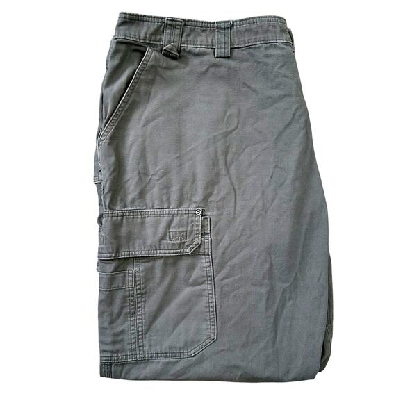 Duluth Trading Burly Flex Fire Hose Heavy Work Cargo Pants Gray 44 W x30 L - Picture 10 of 10